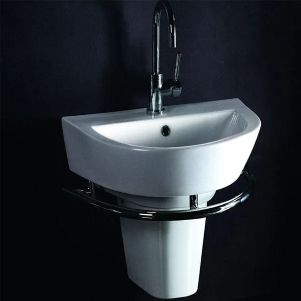 EAGO BD332-2E Half Pedestal Basin